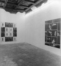 Tre mostre nella galleria di Massimo Valsecchi. Gilbert & George, The Sculptors (1976), Gerhard Richter, Opere scelte 1966 – 1972 (1978), Andy Warhol, Skulls (1979)